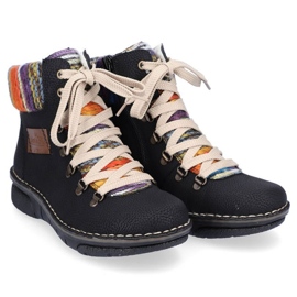 Botas negras Rieker 73343-0 negro 21