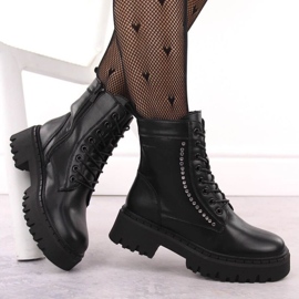 Botas de piel Big Star, aislantes OO274A255 INT2062 negro 12