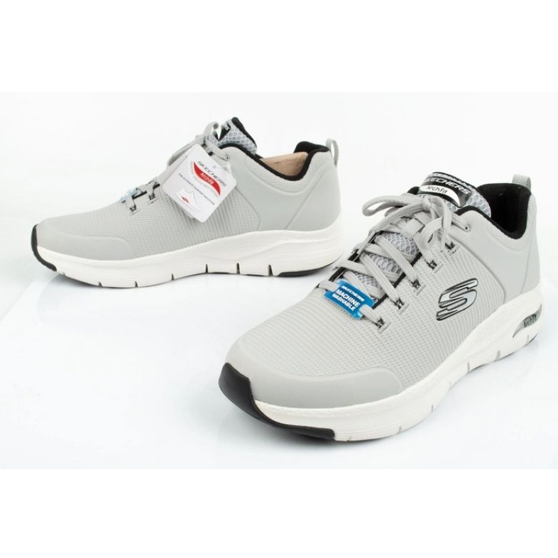 Zapatos deportivos para hombres Skechers Arch Fit 232200-Lgbk Gray gris 6
