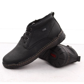 Cuero aislado para hombres RIEKER RKR748 negro 18