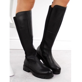 Botas negras Rieker Femenino Z9158-00 negro 18