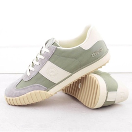 Big Star Zapatos deportivos masculinos grandes estrellas nn174517 gris-verde 6