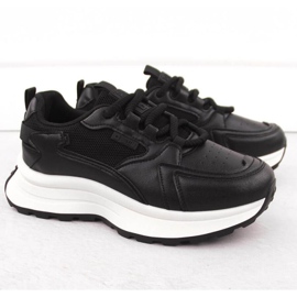 Big Star Zapatos deportivos femeninos grandes estrellas nn274a106 negros 11