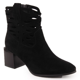 M.Daszyński Botas para mujeres en el Pilar M. Daszyński Negro 12