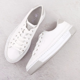 Zapatos deportivos femeninos rieker rkr758 blanco 23