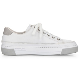 Zapatos deportivos femeninos rieker rkr758 blanco 24