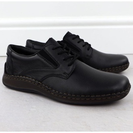 Zapatos para hombres rieker 05211-00 negro 15