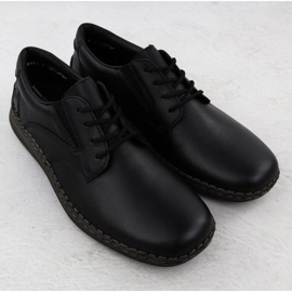 Zapatos para hombres rieker 05211-00 negro 16