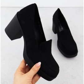 Potocki resaltando zapatos en sz12547 wol288a negro 7