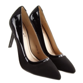 Tacones negros de mujer 1522-133 Negro 4