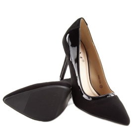 Tacones negros de mujer 1522-133 Negro 2