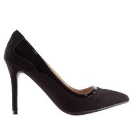 Tacones negros de mujer 1522-133 Negro 5