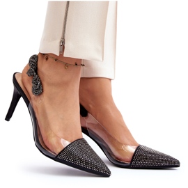 D&A Tacones altos con MR1966-11 negro 7