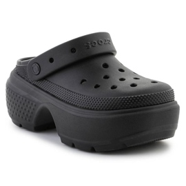 Chanclas Crocs Stomp Clog 209347-001 negro 2 Chanclas Crocs Stomp Clog 209347-001 negro 2