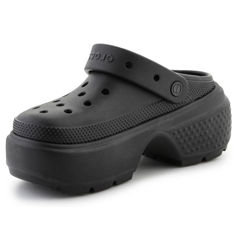 Chanclas Crocs Stomp Clog 209347-001 negro 4 Chanclas Crocs Stomp Clog 209347-001 negro 4