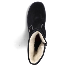 Botas de piel con aislamiento para mujer RIEKER Z7171-01 negro 3