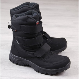 Botas de nieve hombre impermeable trekking negro American Club 2