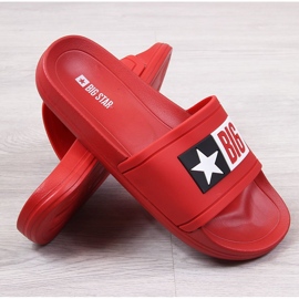Red Big Star DD274A267 zapatillas de playa de goma roja rojo 8