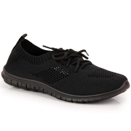 News Deportivas sin cordones malla negra NOVEDADES negro 4