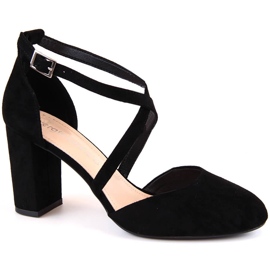 Sandalias negras de mujer en el puesto Sergio Leone SK863 negro 6