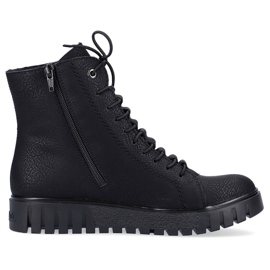Negro Rieker Y3420-00 botas insuladas mujer 1