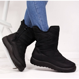 News Botas de nieve impermeables para mujer NOVEDADES negro 1