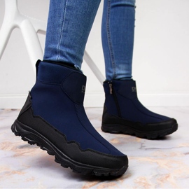 Botas de nieve impermeables DK azul marino 2