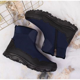 Botas de nieve impermeables DK azul marino 6
