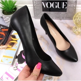 Zapatos de tacón negros Sergio Leone 2