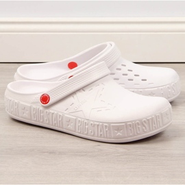 Big Star II275003 white kroks zapatillas espuma blanca blanco 2