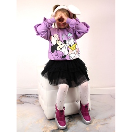 Botas de nieve insuladas niña fucsia plata Kornecki 6896 rosado 6