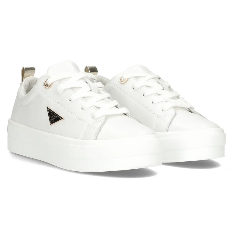 Zapatillas de deporte de cuero Filippo DP3533/25 Wh White blanco 1