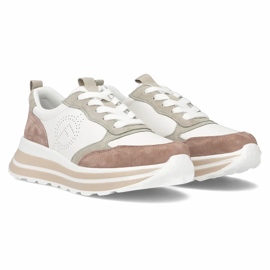 Filippo DP6787/25 zapatillas de cuero blanco 6
