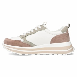 Filippo DP6787/25 zapatillas de cuero blanco 3