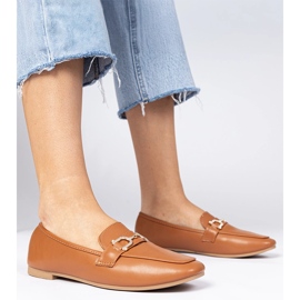 Mocasines marrones elegantes con circones marrón 1 Mocasines marrones elegantes con circones marrón 1