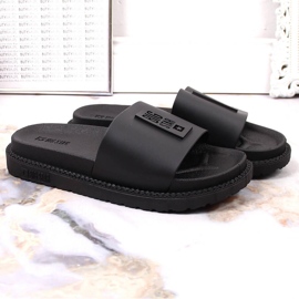 Babucha mujer plataforma negra Big Star LL274429 negro 4
