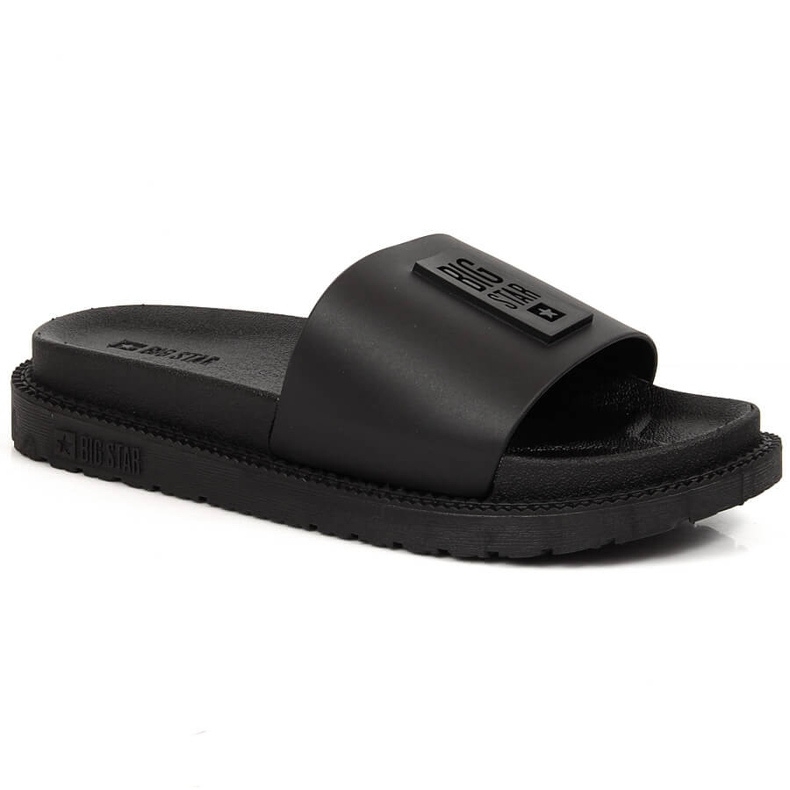 Babucha mujer plataforma negra Big Star LL274429 negro 2