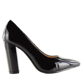 Negro Salón tacones altos negro FM4096 Negro 4