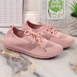 News Deportivas mujer caladas rosa empolvado NOVEDADES rosado 3