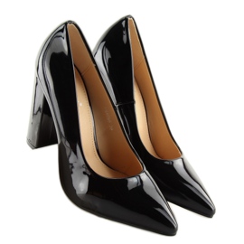 Negro Salón tacones altos negro FM4096 Negro 3