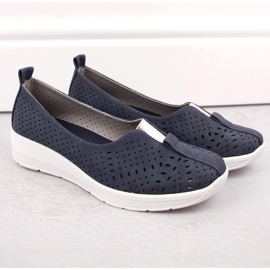 Slip-on mujer calados Jezzi RMR1840-13 gris 2