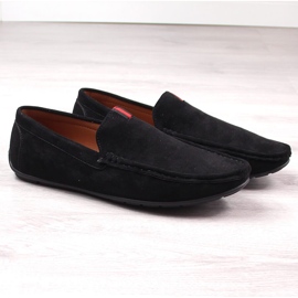 Zapatos mocasines hombre ante negro McKeylor 2260 3