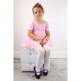 Bailarinas para niña para jardín de infantes y escuela slip-on Nazo N006ABW negro 8