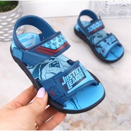 Sandalias niños cómodas perfumadas azul Superman Zaxy JJ385009 4