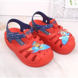 Cómodas sandalias infantiles perfumadas Paw Patrol Zaxy rojo JJ385044 01GR22BR 4