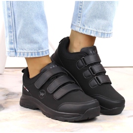 Potocki Zapatillas trekking deportivas softshell con velcro negro Vanhorn 8