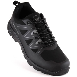 Potocki Zapatillas trekking softshell hombre negras Vanhorn negro 1