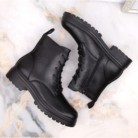 Botines negros aislantes de mujer Vinceza 58109 4