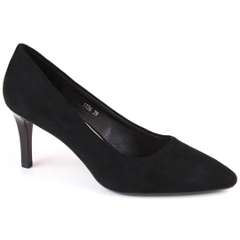 Salón stilettos ante negro Sergio Leone 1336 1