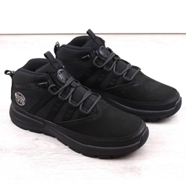 Bustagrip Botines de piel negros para hombre. 4